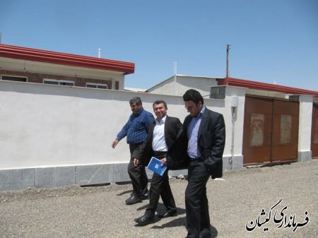 فرماندار ازپروژه فازدوم مسكن مهرگميشان وساختمان فرمانداري بازديد كرد