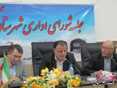 تاکید معاون سیاسی امنیتی استاندار بر استقرار ادارات و ایجاد بازارچه مرزی و سنتی