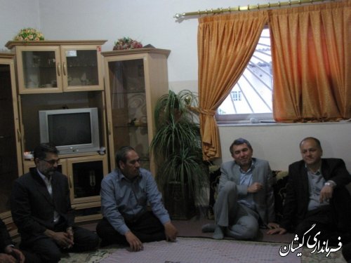 اولین افطار فرماندار گمیشان مهمان موسسه خیریه حضرت زینب کبری(س) سیمین شهر