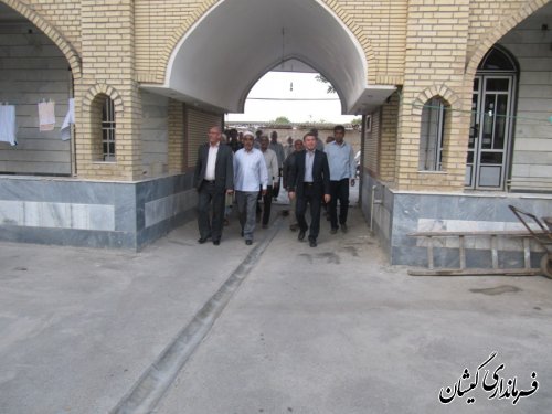 فرماندارگمیشان درادامه دیدارهای مردمی از روستای قرنجیک خواجه خان