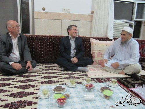 دیدارفرماندار با امام جمعه سیمین شهر