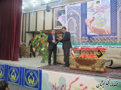 همایش جشن بزرگ رمضان در شهرستان گمیشان برگزار شد