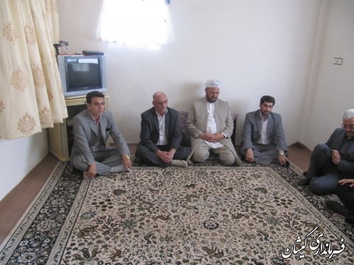 دیدار معاونین مدیرکل کمیته امداد حضرت امام (ره) استان از مددجویان شهرستان گمیشان