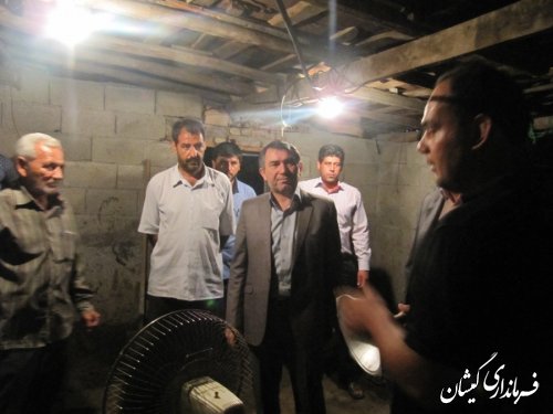 بازدید فرماندار ازکارگاه تولیدی دیگ چدنی آرخ بزرگ