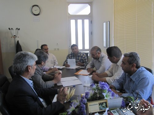 جلسه کارگروه مدیریت پسماند شهرستان گمیشان تشکیل شد