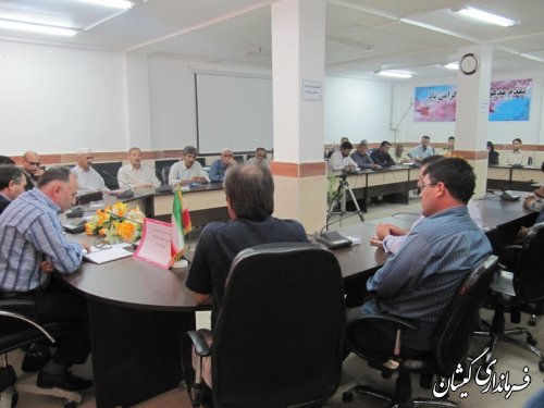 برگزاری جلسه مشترک فرماندار با تعاونگران متقاضی سرمایه گذار برای پرورش میگو