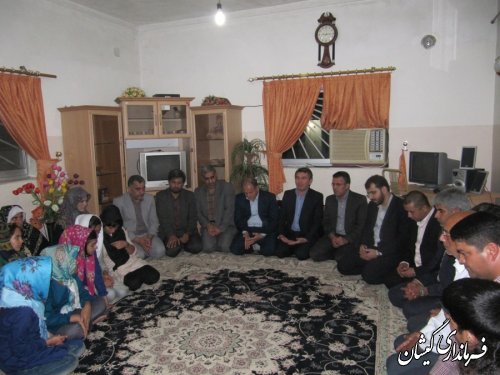 فرماندار میهمان ضیافت افطاری موسسه خیریه حضرت زینب کبری(س)سیمین شهر