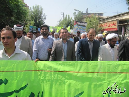 روز قدس تبلور حمایت ملت آزاده واسلامی از قیام مردم قهرمان فلسطین است