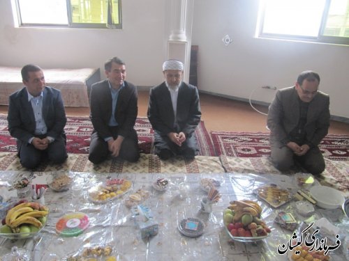 دیدار فرماندار گمیشان با ائمه جمعه شهرستان دراولین روز عید فطر