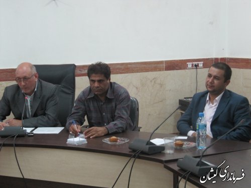 اولین جلسه ستاد هماهنگی بزرگداشت هفته دولت شهرستان گمیشان تشکیل شد
