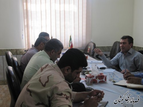 فرماندارگمیشان به همراه اعضای شورای تامین شهرستان از پاسگاه های مرزی بازدید کرد