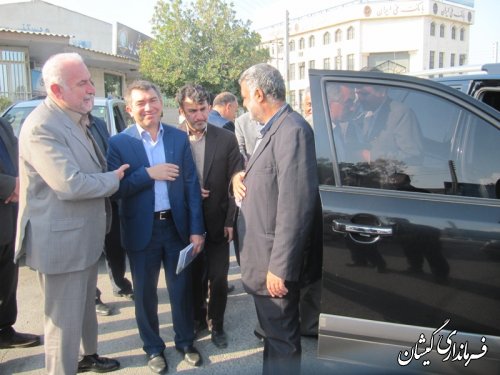 بازدید وزیر جهاد کشاورزی ازسایت پرورش میگو ی گمیشان