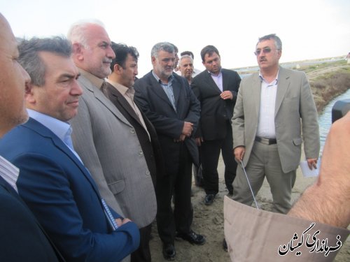 بازدید وزیر جهاد کشاورزی ازسایت پرورش میگو ی گمیشان