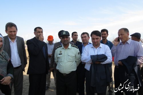 رایزنی فرماندار گمیشان با مدیرکل امور مجلس وزارت ورزش وجوانان برای راه اندازی بزرگترین مرکزمسابقه اسب دوانی درگمیشان