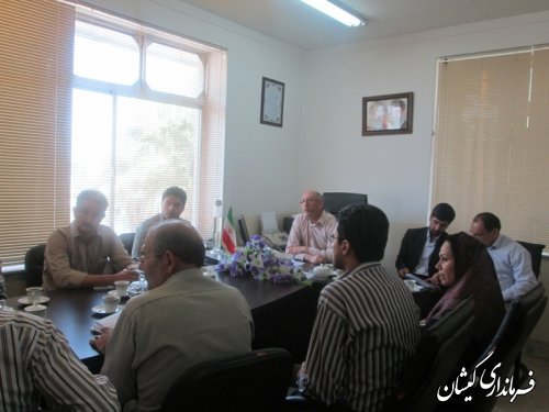 جلسه کمیته تبلیغات واطلاع رسانی هفته دولت شهرستان تشکیل شد