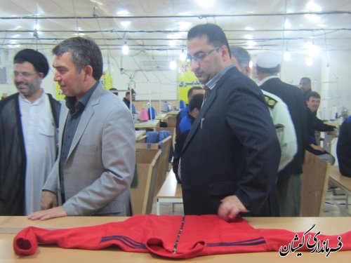 بازدید فرماندارگمیشان از زندان امیر آباد گرگان