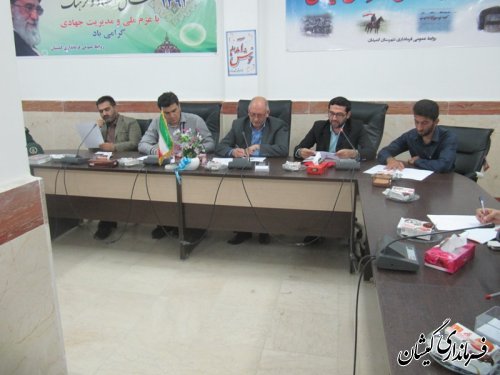 جلسه هماهنگی خادمین امام رضا(ع) در شهرستان گمیشان تشکیل شد