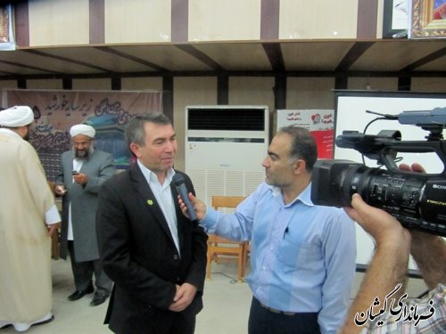 کاروان خدام رضوی در شهرستان گمیشان