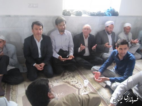 مراسم فارغ التحصیلی طلاب حوزه علمیه شرعی آرخ بزرگ