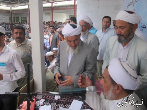 مراسم فارغ التحصیلی طلاب حوزه علمیه شرعی آرخ بزرگ