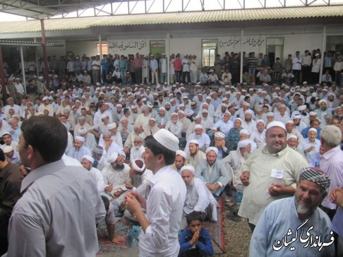 مراسم فارغ التحصیلی طلاب حوزه علمیه شرعی آرخ بزرگ