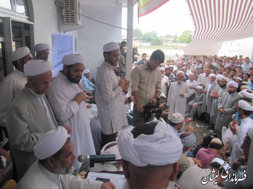 مراسم فارغ التحصیلی طلاب حوزه علمیه شرعی آرخ بزرگ