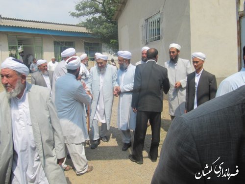 مراسم فارغ التحصیلی طلاب حوزه علمیه شرعی آرخ بزرگ