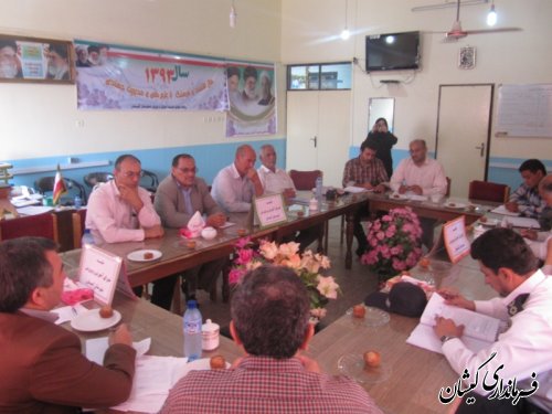 پنجمین جلسه شورای آموزش وپرورش شهرستان گمیشان تشکیل شد