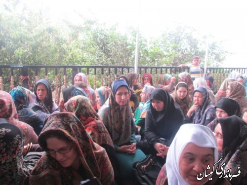 جشن فارغ التحصیلی خواهران حوزه علمیه نور سیمین شهر گمیشان