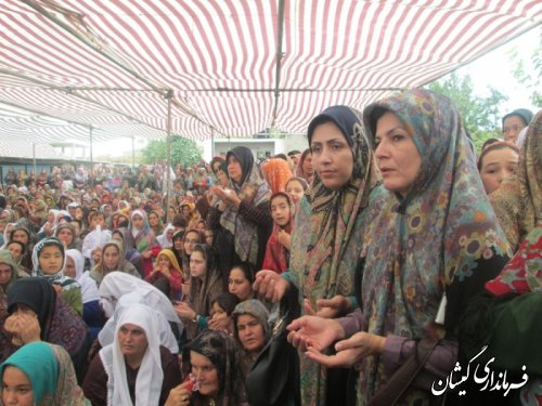 جشن فارغ التحصیلی خواهران حوزه علمیه نور سیمین شهر گمیشان