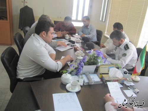 جلسه هم اندیشی طرح ترافیکی شهرستان تشکیل شد