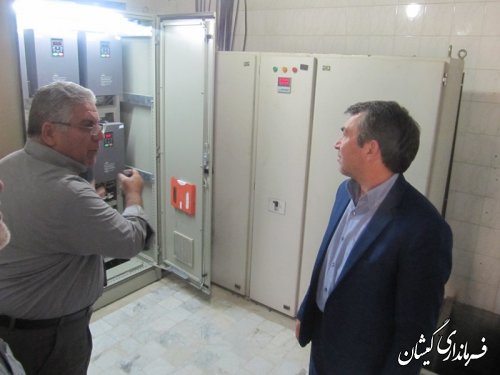 بازدیدفرماندارگمیشان از فرآورده های لبنی شیر میانکاله سیمین شهر