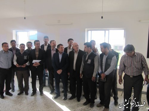 مراسم افتتاحیه ستاد اجرایی سرشماری عمومی کشاورزی درگمیشان