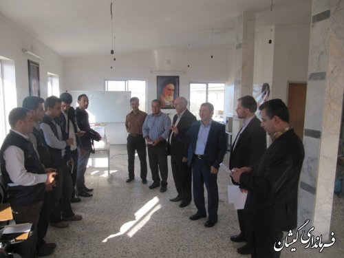 مراسم افتتاحیه ستاد اجرایی سرشماری عمومی کشاورزی درگمیشان