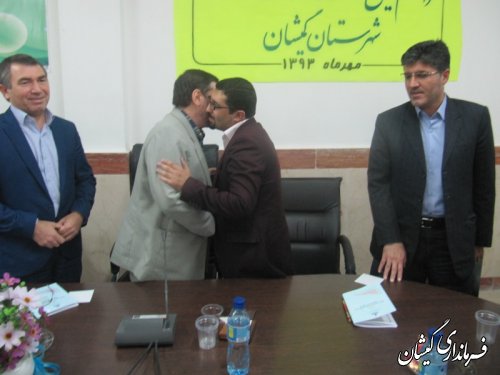 پنجمین جلسه شورای ادری شهرستان گمیشان تشکیل شد