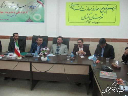 طی حکمی از سوی استاندار گلستان معاون فرماندار گمیشان منصوب شد