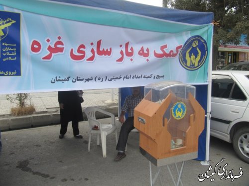 فرماندار گمیشان:کمک به مردم بی دفاع ومظلوم غزه یک وظیفه انسانی است