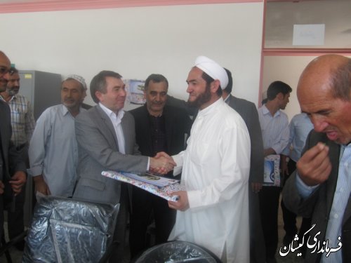 حضور وزیر آموزش وپرورش در گمیشان
