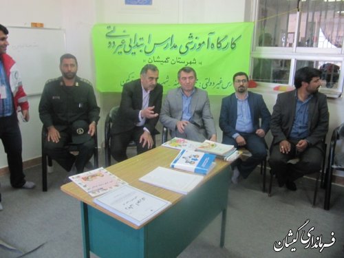 حضورفرماندارگمیشان در کارگاه آموزشی معلمان مدارس غیردولتی