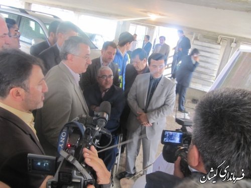 بازدید نمایندگان کمیسیون تلفیق و برنامه بودجه مجلس از شهرستان گمیشان