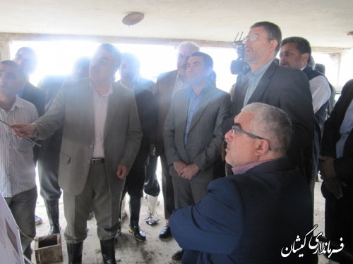 بازدید نمایندگان کمیسیون تلفیق و برنامه بودجه مجلس از شهرستان گمیشان