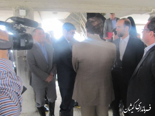 بازدید نمایندگان کمیسیون تلفیق و برنامه بودجه مجلس از شهرستان گمیشان
