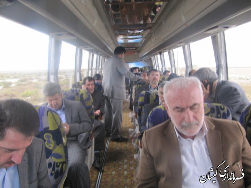 بازدید نمایندگان کمیسیون تلفیق و برنامه بودجه مجلس از شهرستان گمیشان