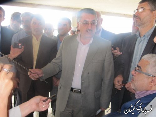 بازدید نمایندگان کمیسیون تلفیق و برنامه بودجه مجلس از شهرستان گمیشان