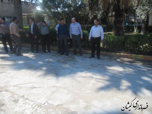 مانور زلزله در شهرستان گمیشان برگزار شد