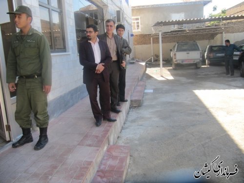 مانور زلزله در شهرستان گمیشان برگزار شد