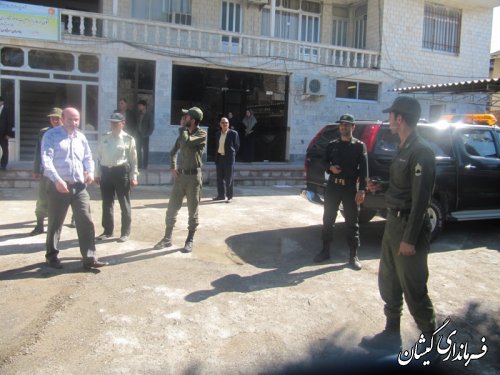 مانور زلزله در شهرستان گمیشان برگزار شد