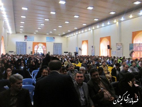 سیزدهمین گردهمایی سراسری دهیاران استان در شهرستان رامیان برگزارشد