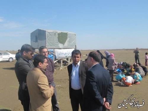 پرواز بادبادک ها در سواحل زیبای روستای چارقلی شهرستان گمیشان