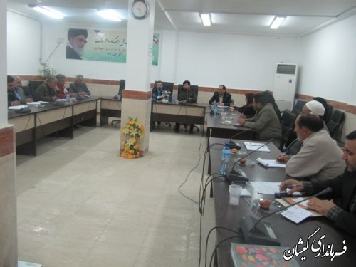 جلسه ستاد هماهنگی یوم الله سیزده آبان شهرستان گمیشان تشکیل شد
